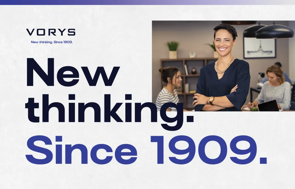 Vorys: A brand system and templates for a law firm with 100+ years of history.